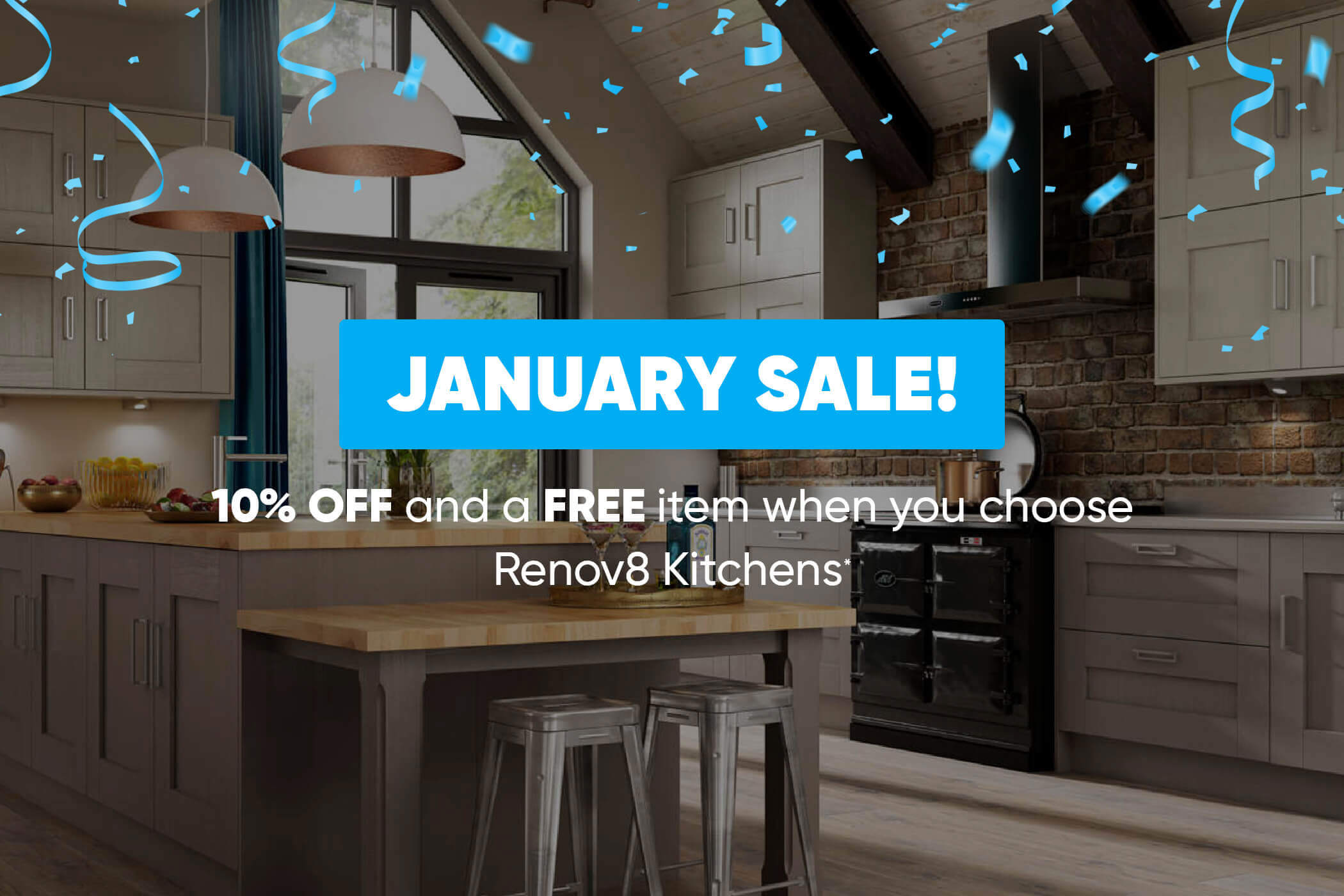 Renov8 Kitchens January Sale