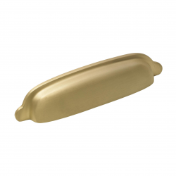  Brushed Brass Cup Handle 