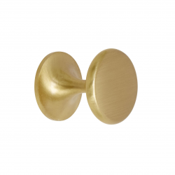  Brushed Brass Knob