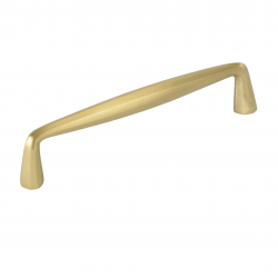  Burbridge Brushed Brass D Handle