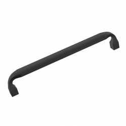  Matt Black Sculptured D Handle 