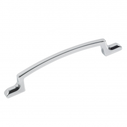  Modern Bright Chrome Bridge Handle 